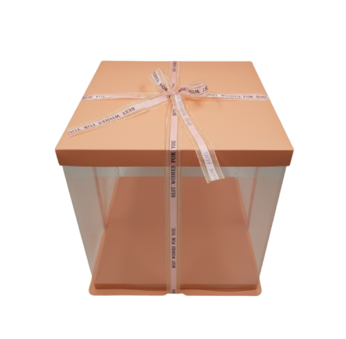 PINK DELUXE CAKE BOX - 43 X 45 CM