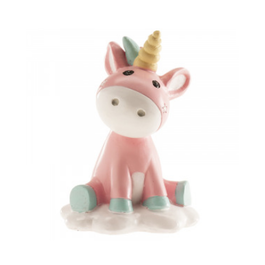 DEKORA CAKE FIGURE - PINK BABY UNICORN