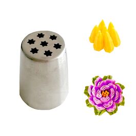 STAINLESS STEEL NOZZLE - HALO FLOWER  Nº1