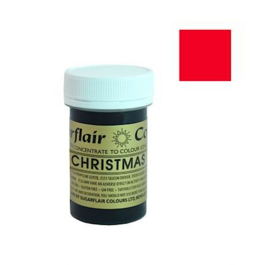 SUGARFLAIR PASTE DYE SPECTRAL - CHRISTMAS RED 25 G
