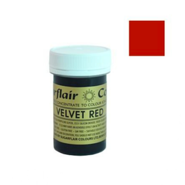 SUGARFLAIR PASTE DYE SPECTRAL - VELVET RED 25 G