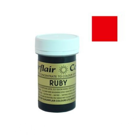 SUGARFLAIR PASTE DYE SPECTRAL - RUBY 25 G