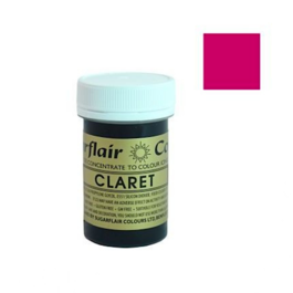 SUGARFLAIR PASTE DYE SPECTRAL - CLARET 25 G