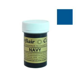 SUGARFLAIR PASTE DYE SPECTRAL - NAVY BLUE  25 G