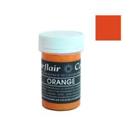 SUGARFLAIR PASTEL PASTE DYE - ORANGE 25 G