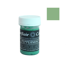 PASTEL PASTE DYE SUGARFLAIR - PEPPERMINT 25 G