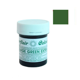 PASTE DYE SUGARFLAIR - FOLIAGE GREEN EXTRA  42 G