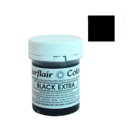 SUGARFLAIR PASTE DYE -  BLACK EXTRA 42 G