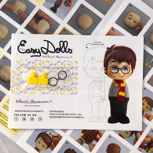 TUTORIAL SET FOR FIGURES "BY SILVIA MANCINI" - LITTLE BOY / HARRY POTTER
