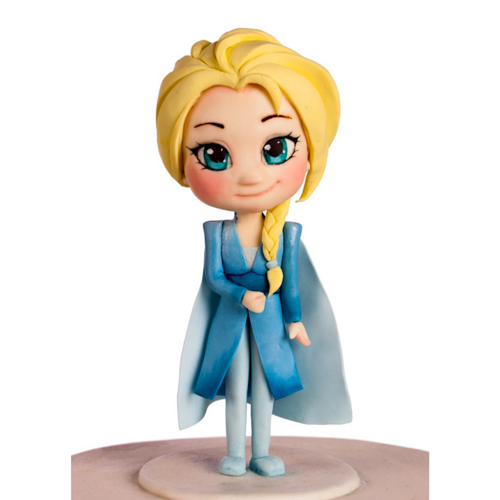 TUTORIAL SET FOR FIGURES "BY SILVIA MANCINI" - SNOW QUEEN ELSA