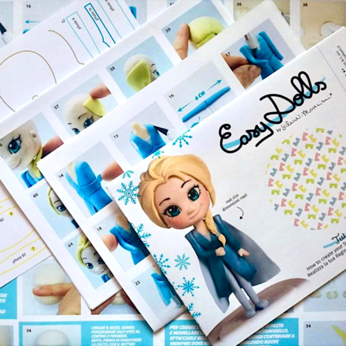 TUTORIAL SET FOR FIGURES "BY SILVIA MANCINI" - SNOW QUEEN ELSA