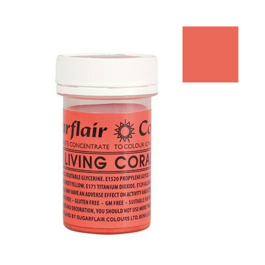 SUGARFLAIR PASTE DYE SPECTRAL - LIVING CORAL 25 G