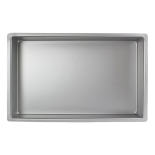 PME RECTANGULAR ANODISED ALUMINIUM BAKING PAN  - 25,4 X 38,1 CM / H 10,2 CM