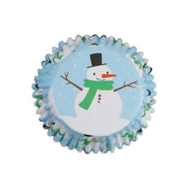 PME CUPCAKES CAPSULES - SNOWMAN