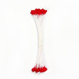 PME STAMENS FOR BIG SIZED  FLOWERS - RED