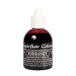 AIRBRUSH DYE SUGARFLAIR - BURGUNDY 60 ML