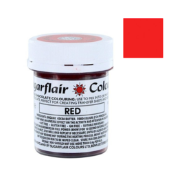 SUGARFLAIR CHOCOLATE DYE - RED 35 G