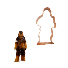 "CUTTERS PEPE" COPPER BISCUIT CUTTER - CHEWBACCA