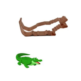 "CUTTERS PEPE" COPPER BISCUIT CUTTER - CROCODILE