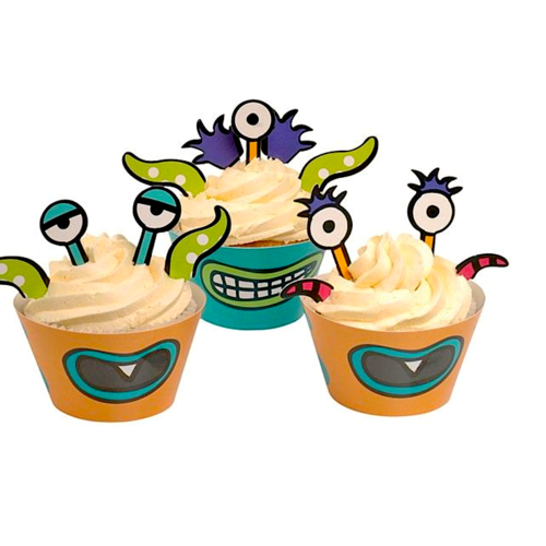 GINGER RAY CUPCAKE STAND - MONSTERS