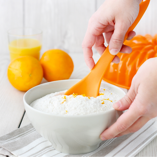 PAVONI SILICONE SPOON - ORANGE