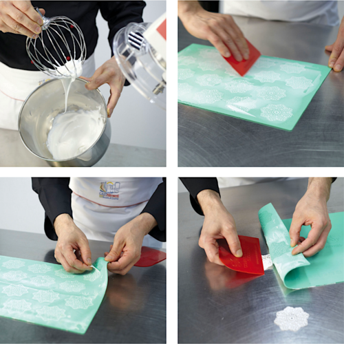 PAVONI CAKE LACE SILICONE MAT N1