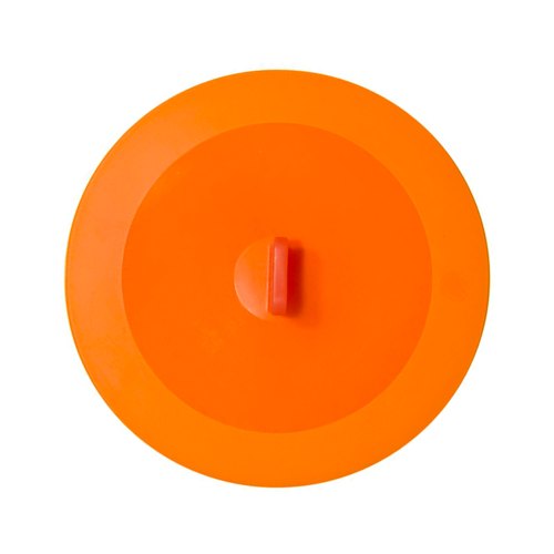 PAVONI SILICONE LID WITH SUCTION CUP - ORANGE 15 CM