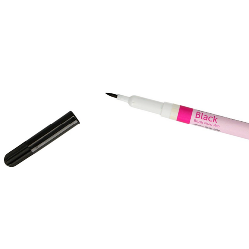 FUNCAKES EDIBLE PEN - BLACK