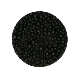 FUNCAKES SPRINKLES - BLACK MEDLEY 65 G