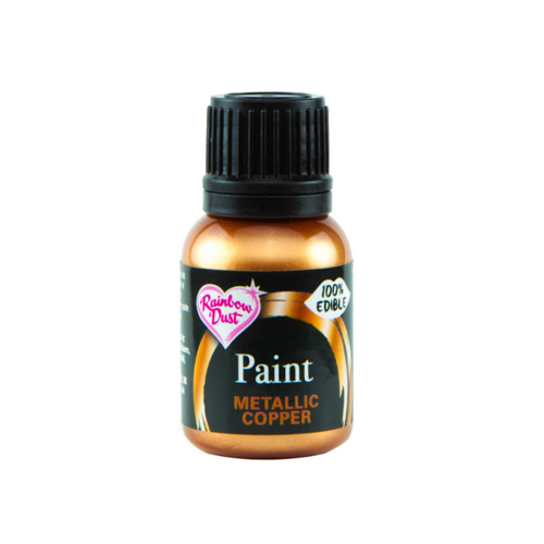 RAINBOW DUST EDIBLE METALLIC PAINT - COPPER 25 G