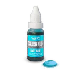 RAINBOW DUST LIQUID DYE "FLO" - BABY BLUE 19 G