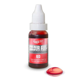 RAINBOW DUST LIQUID DYE "FLO" - RED 19 ML