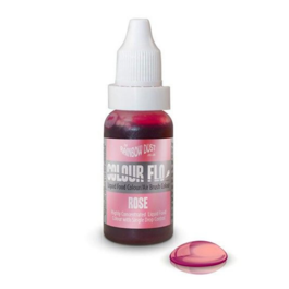 RAINBOW DUST LIQUID DYE "FLO" - ROSE 19 ML