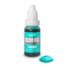 RAINBOW DUST LIQUID DYE "FLO" - TURQUOISE 19 ML