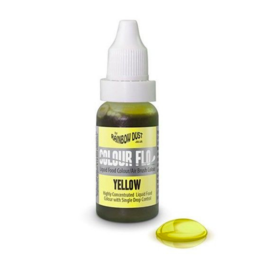 RAINBOW DUST LIQUID DYE "FLO" - YELLOW 19 ML