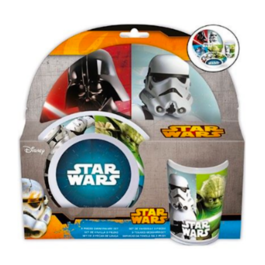 MELAMINE TABLEWARE SET (3 PIECES) "STAR WARS".