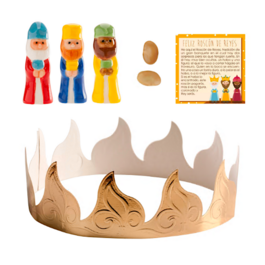 ROSCON KIT - GOLD CROWN, PORCELAIN KING, BEAN AND CARD