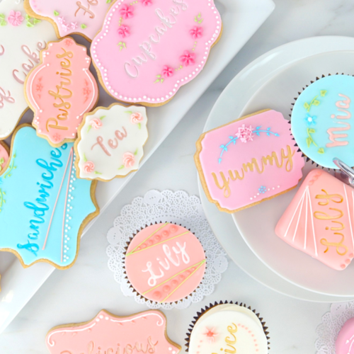 PME "FUN FONTS" CUPCAKE AND BISCUIT MARKERS - COLLECTION N1