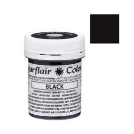 SUGARFLAIR CHOCOLATE DYE - BLACK 35 G