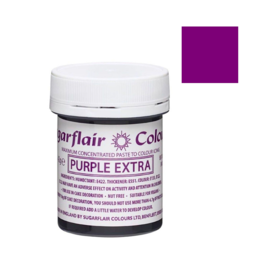 SUGARFLAIR PASTE DYE - PURPLE EXTRA 42 G