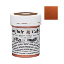 SUGARFLAIR CHOCOLATE PAINT - METALLIC BRONZE 35 G