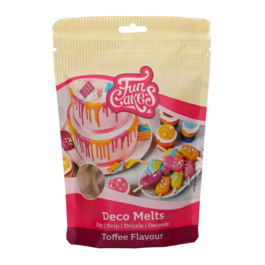 FUNCAKES DECO MELTS - TOFFEE FLAVOUR 250 G