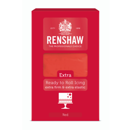 FONDANT RENSHAW EXTRA RED - 1 KG