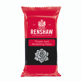 RENSHAW FLOWER AND MODELLING PASTE - BLACK 250 G