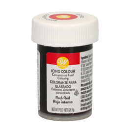 WILTON PASTE COLOURING - INTENSE RED 28 G