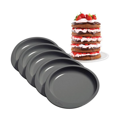WILTON "EASY LAYERS" MOULD SET - 5 LAYERS / 15 CM