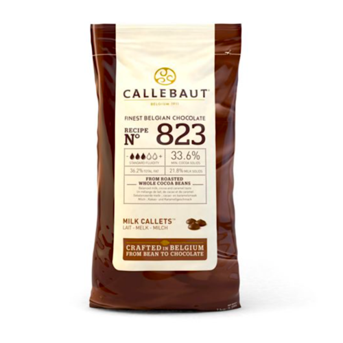 CALLEBAUT MILK CHOCOLATE CALLETS 1 KG