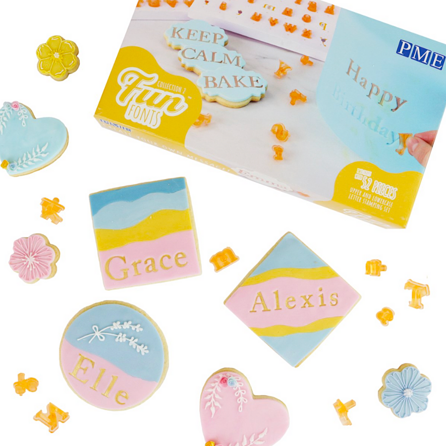 PME "FUN FONTS" LETTER MARKERS - COLLECTION N2