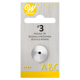 WILTON NOZZLE #03 - ROUND