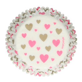 FUNCAKES CUPCAKE CAPSULES - HEARTS